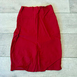 Women's Wearever Red Pencil Skirt S